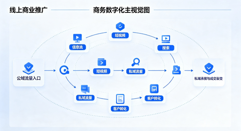 德州线上商业推广怎么做？全域流量闭环搭建与低成本转化实战指南